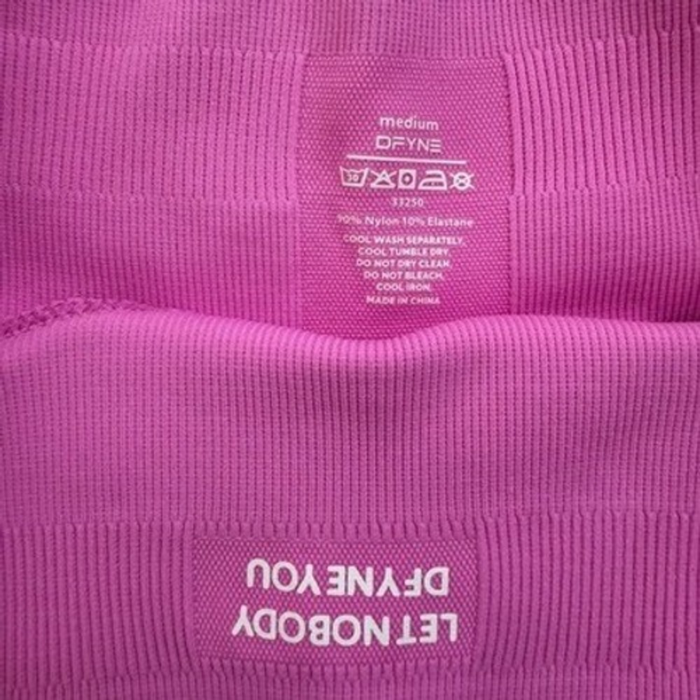 Dfyne impact shorts 4.5" blossom pink medium - Picture 5 of 6
